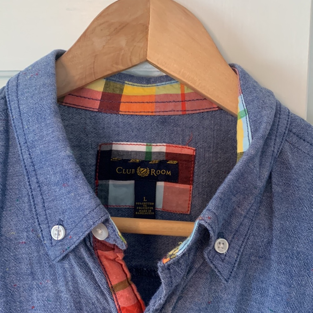 Club Room Button Down